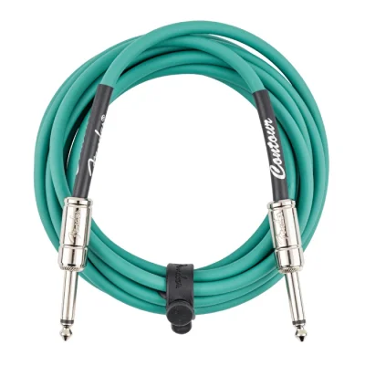 Fender Contour Serisi 3 metre Enstrüman Kablosu Klasik Fender Yeşili - 2