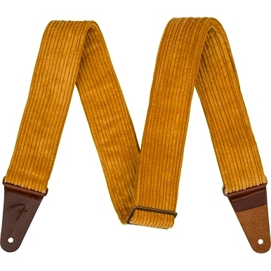 Fender Corduroy Blaze Gold Strap/Gitar Askısı - 3
