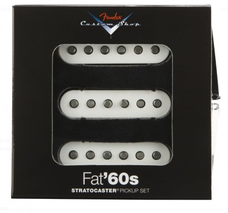 Fender Custom Shop Fat '60s Stratocaster Pickups Set of 3 Manyetik Seti - Thumbnail