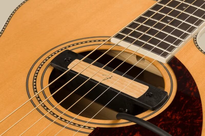Fender Cypress Single-Coil Acoustic Soundhole Pickup - 3