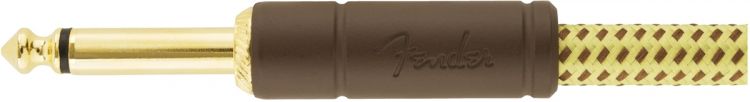 Fender Deluxe Düz Uç 1.5 Metre Tweed Enstrüman Kablosu - 3