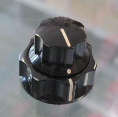 Fender Deluxe Elite Jazz Bass Black Concentric Knobs - Thumbnail