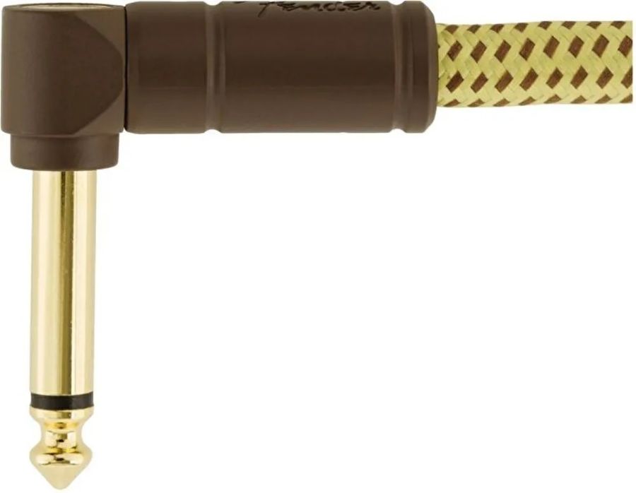 Fender Deluxe Series Tweed 1 ft (30 cm) L-L Uçlu Pedal Ara Kablosu - 2