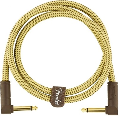 Fender Deluxe Series Tweed 3 ft (90 cm) L-L Uçlu Pedal Ara Kablosu - 3