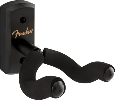 Fender Essentials Siyah Gitar Duvar Askısı - 1
