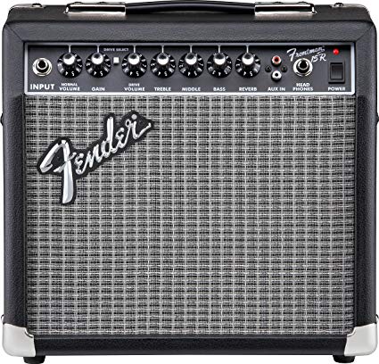 Fender - Fender Frontman 15G Black Elektro Gitar Amfisi