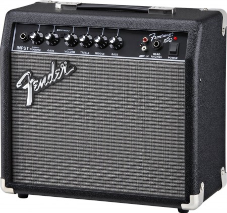 Fender Frontman 15G Black Elektro Gitar Amfisi - Thumbnail