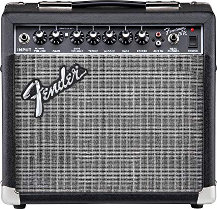 Fender Frontman 15G Black Elektro Gitar Amfisi - Fender