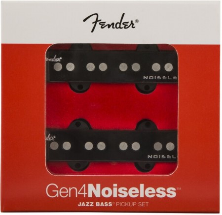 Fender - Fender Gen4 Noiseless Jazz Bass Manyetik Seti