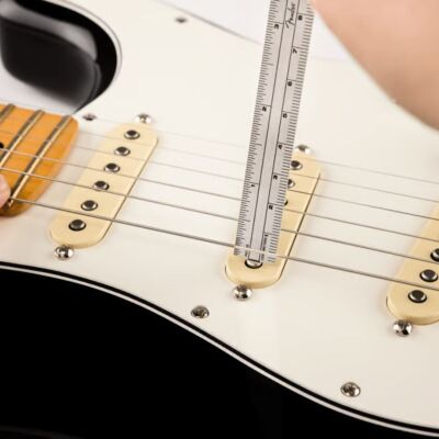 Fender Gitar Setup Ölçüm Cetveli ve Alyan Seti - 5