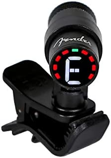 Fender HeadStock Bullet Black Kromatik Tuner - Thumbnail