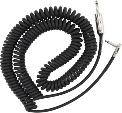 Fender Hendrix Voodoo Child Coil Düz/L Uçlu 9m Siyah Enstrüman Kablosu - 2
