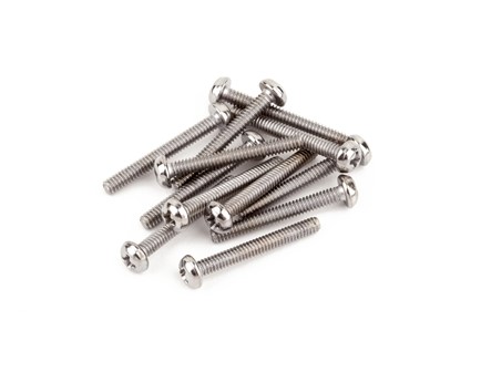 Fender Humbucking Pickup Mounting Screws Machine #3-48 x 13/16 Philips Humbucker Manyetik Vidaları - Fender