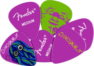 Fender J Mascis Dinosaur Jr. Traditional 351 Shape Medium Pena Seti - Thumbnail