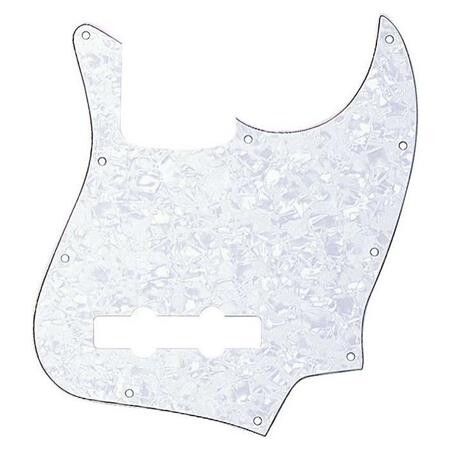 Fender Jazz Bass Pickguard Beyaz Sedefli ( White Pearl)