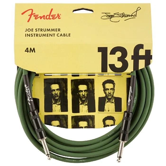 Fender Joe Strummer Pro Drab Green 4 m Enstrüman Kablosu - 1