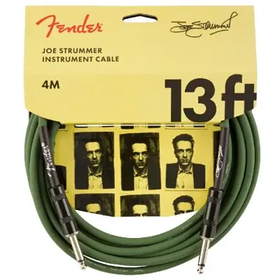 Fender Joe Strummer Pro Drab Green 4 m Enstrüman Kablosu - 6
