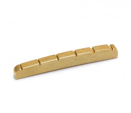 Fender Malmsteen Pre-Slotted Brass Nut - Fender