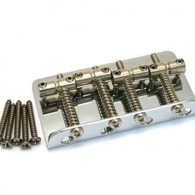 Fender Bridge Assembly Mex Standard Series Basses Chrome - Fender