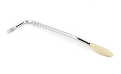 Standard Series Tremolo Arm (Pre '06), Chrome with Aged White Tip - 2