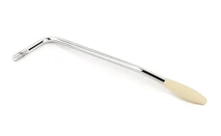 Standard Series Tremolo Arm (Pre '06), Chrome with Aged White Tip - 2