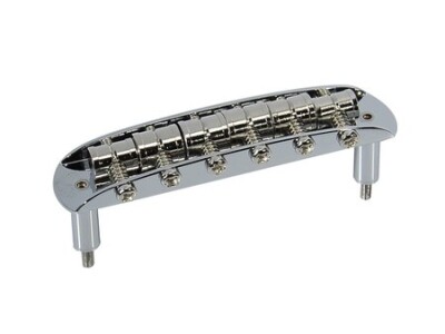Mustang™ Guitar Bridge Assembly (Japan), Chrome - 2