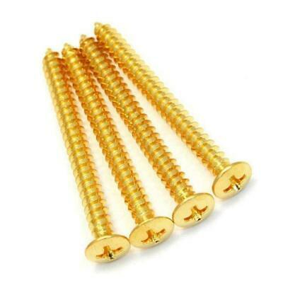 Fender Neck Mounting Screws, Gold-Sap Bağlantı Vidası (4)