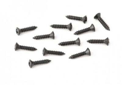 Pickguard/Control Plate Mounting Screws (24) (Black) - 3