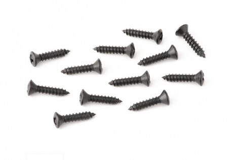 Pickguard/Control Plate Mounting Screws (24) (Black) - 3