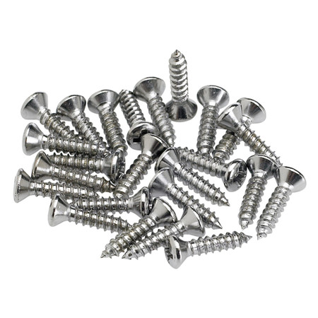 Fender - Fender Pickguard Mounting Screws Chrome