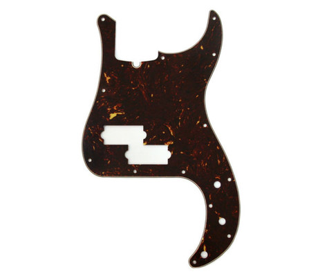 Fender - Fender Pickguard Precision Bass 13 Hole 4-Ply w/ Truss Rod Notch Tortoise Shell 