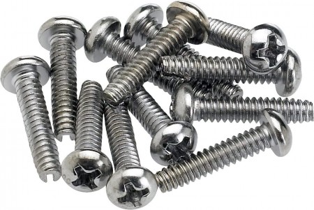 Fender Pıckup And Selector Swıtch Chrome Mountıng Screws (12)