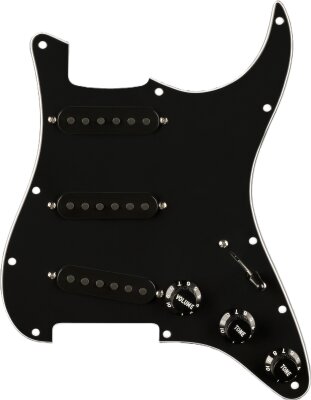 Fender Pre-Wired Strat® Pickguard Pure Vintage '65 SSS RWRP Middle - Fender