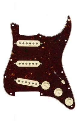 Fender - Fender Pre-Wıred Strat® Pıckguard, Vıntage Noıseless Sss Tortoise Shell