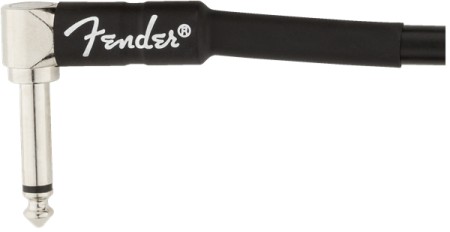 Fender Professional L Uç 30cm Siyah Pedal Ara Kablo - Thumbnail