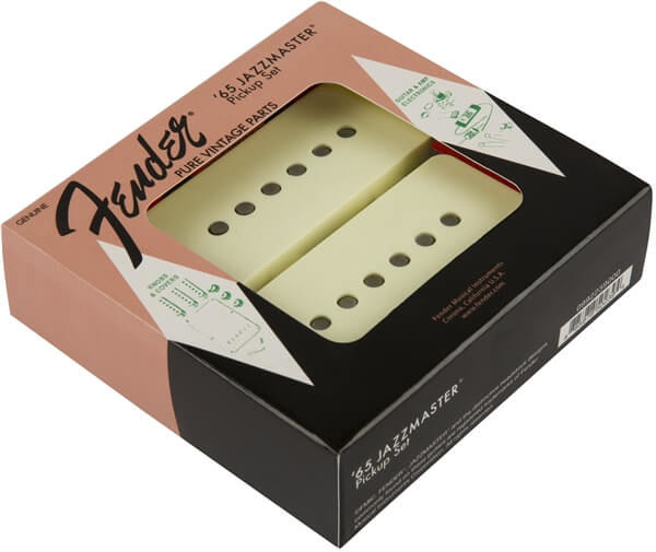 Pure Vintage '65 Jazzmaster® Pickup Set, Vintage White (2) - 1