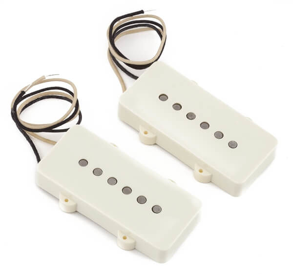 Pure Vintage '65 Jazzmaster® Pickup Set, Vintage White (2) - 2