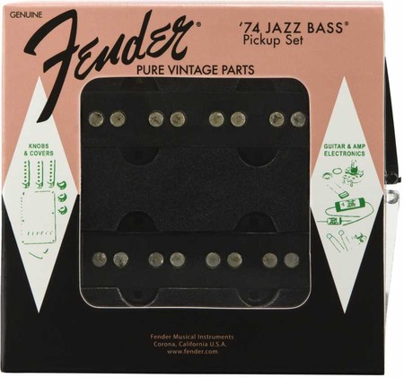 Fender - Fender Pure Vintage ’74 Jazz Bass Manyetik Seti