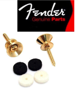 Fender - Fender Pure Vintage Gold Strap Buttons-Askı Pimi