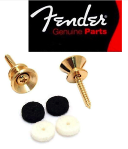 Fender Pure Vintage Gold Strap Buttons-Askı Pimi - Thumbnail