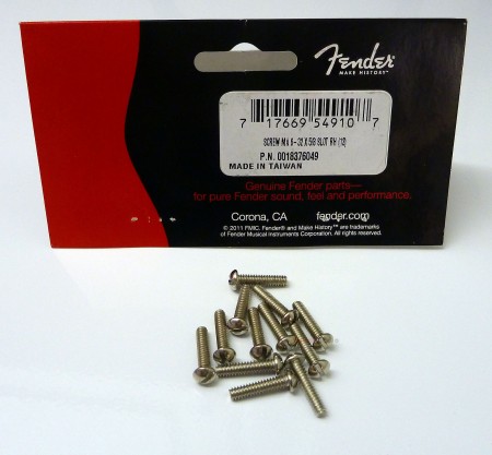 Fender Pure Vintage Slotted Telecaster Bridge-Pickup Mounting Screws - Thumbnail