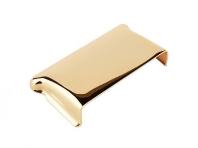 Fender Pure Vintage Stratocaster Ashtray Bridge Cover, Gold - 2