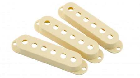 Fender - Fender Road Worn Stratocaster Aged White Pickup Covers (3'lü Set)