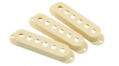 Fender Road Worn Stratocaster Aged White Pickup Covers (3'lü Set) - 2