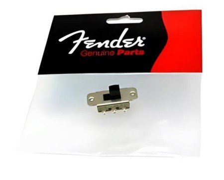 Fender Slide-Sürgülü Switch Jaguar/Jazzmaster DPDT Black - Thumbnail