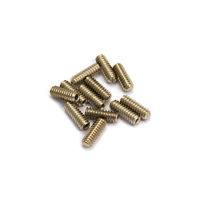 Standard Series Bass Bridge Saddle Height Adjustment Screws, 6-32 X 7/16