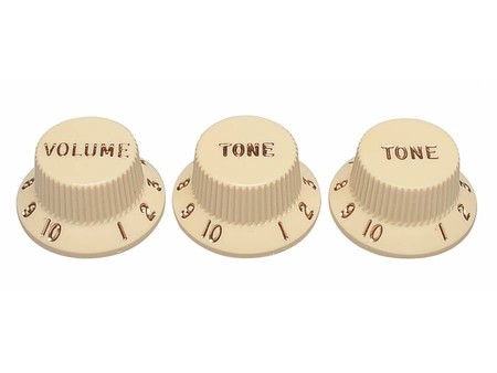 Fender - Fender Strat Vintage 1 Volüme/2 Tone Plastik Knob