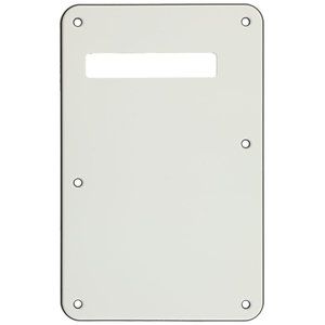 Fender Stratocaster Backplate 3-ply White - Thumbnail