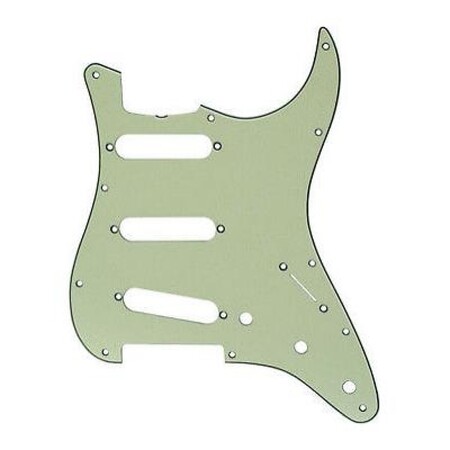 Fender - Fender American Standard-Deluxe-American Special 11 Hole SSS Stratocaster Mint Green Pickguard