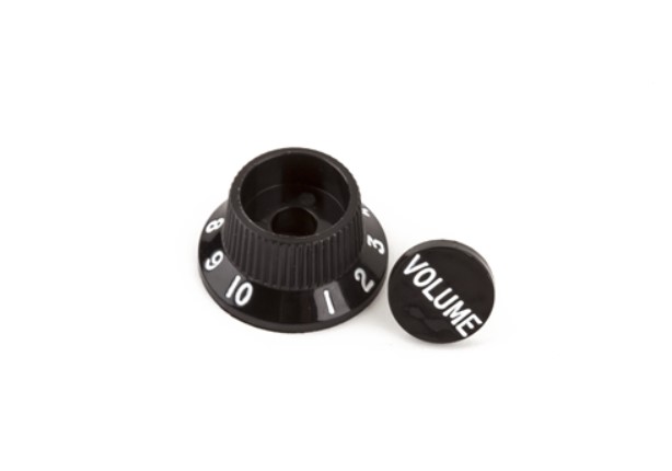 Fender Stratocaster S 1 Black Sw tch Knob Cap